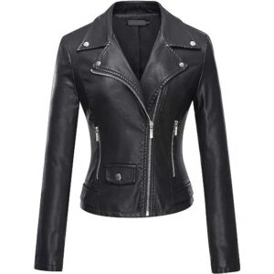 New Design Leather Jacket For Women