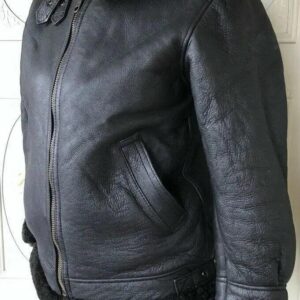 Leather jacket With Fur Women