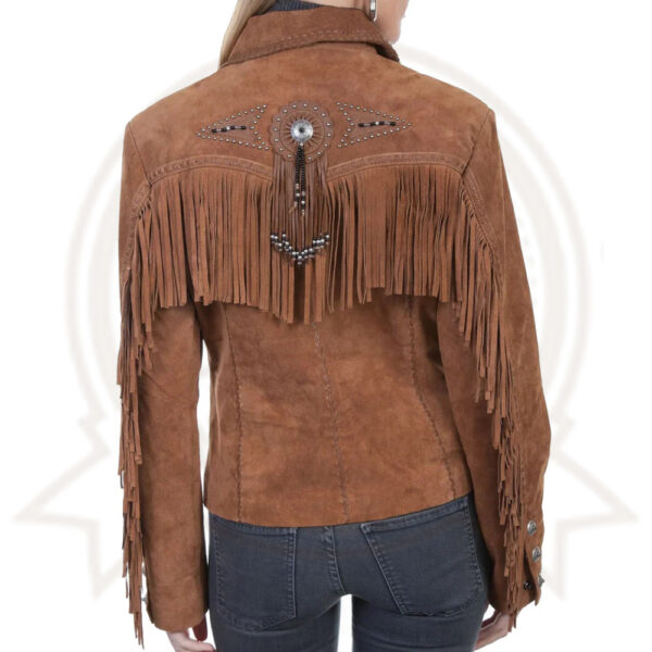 Women's Cinnamon Boar Suede Jacket