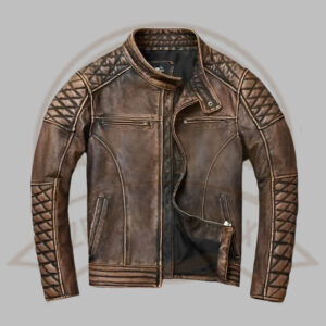 Distressed Leather Jackets-Zenonix Impex