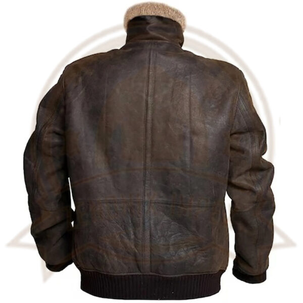 Leather Jacket with Fur-Zenonix Impex