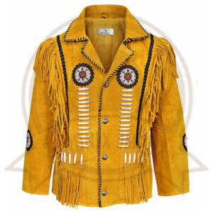 Men's Indian Western Leather Rider Jacket-Zenonix Impex