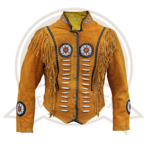 Western Leather Jacket-Zenonix Impex
