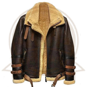 Leather Jacket with Fur-Zenonix Impex