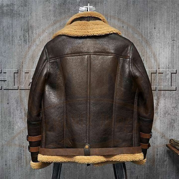 Leather Jacket with Fur-Zenonix Impex