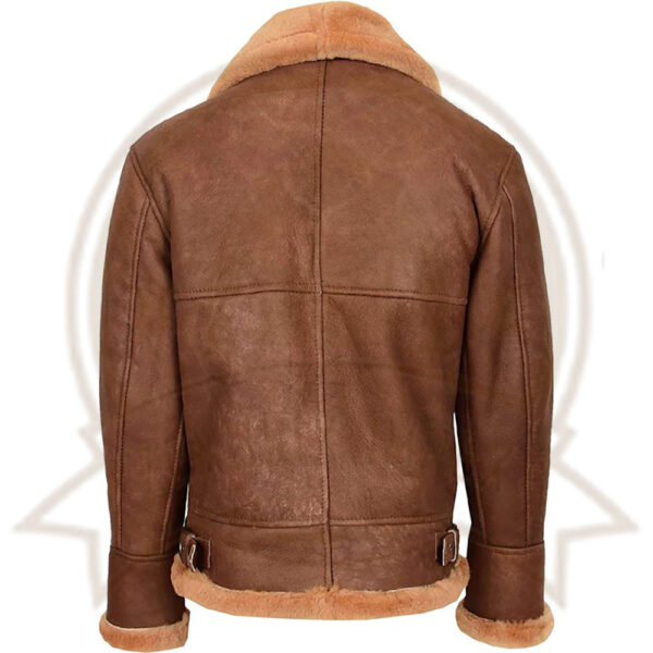 Men's B3 Shearling Sheepskin Flying Jacket-Zenonix Impex