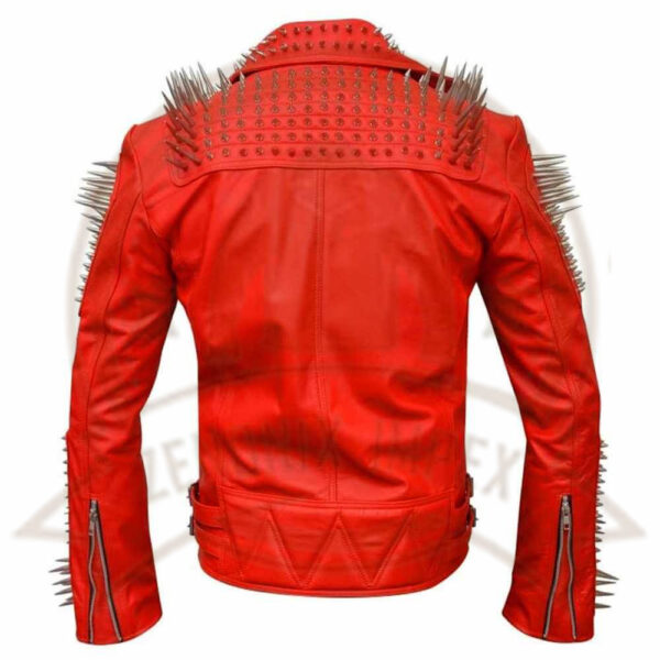 Studded Leather Jacket-Zenonix Impex