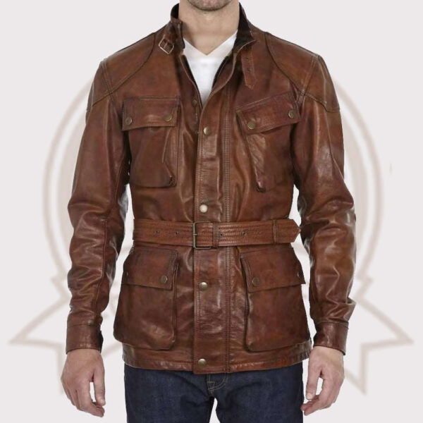 Distressed Leather Jackets-Zenonix Impex