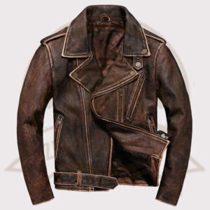 Distressed Leather Jackets-Zenonix Impex