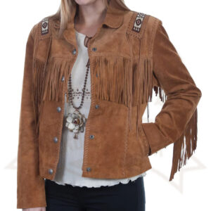 Women's Bourbon Boar Suede Laced Jacket