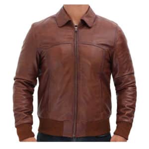 Men's-Brown-Leather-Bomber-Jacket-zenonix-impex